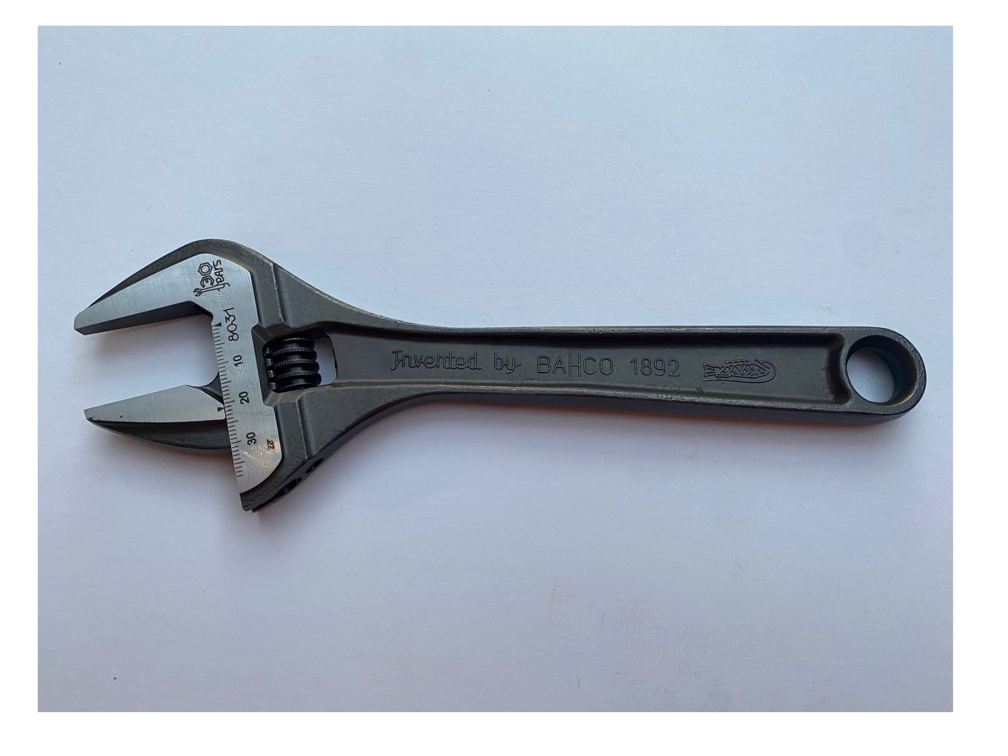 Bahco 8" Adjustable Spanner - 130th Aniversary Edition