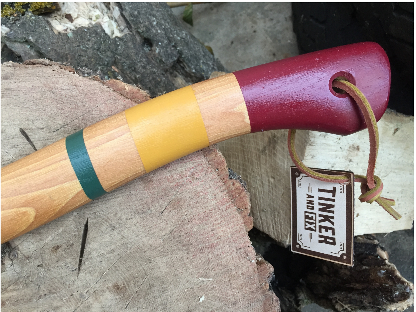 Tinker and Fix x Hultafors Axe Painted Long Handle