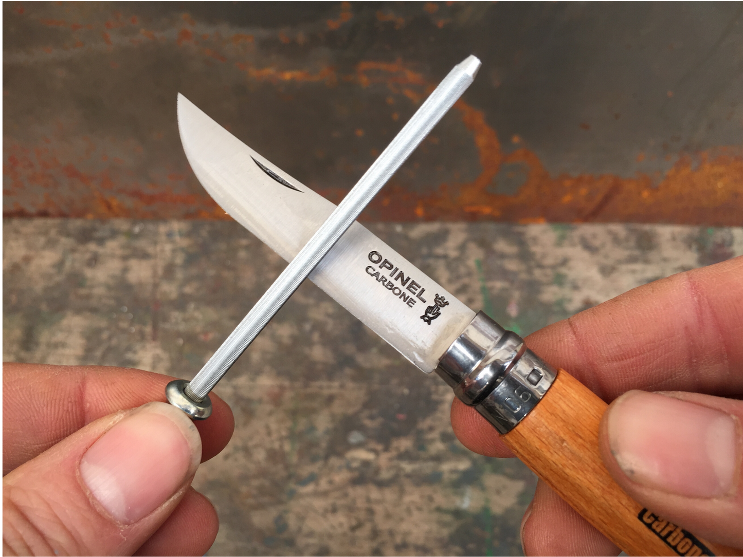 Opinel Pen Knife Sharpening Steel