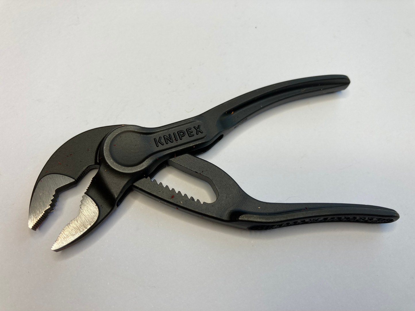Knipex Cobra XS 100 pliers and leather sheath