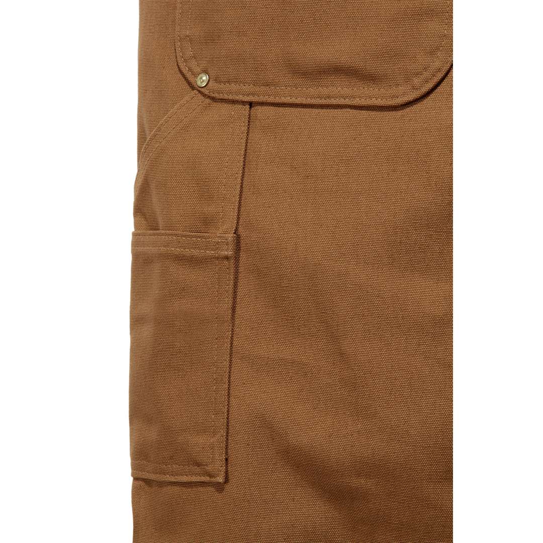 Carhartt R01 Duck Bib Overalls Carhartt Brown
