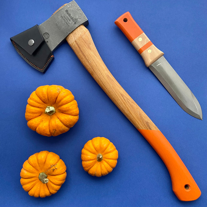 Orange, Autumn and Edd's favourite colour choice
