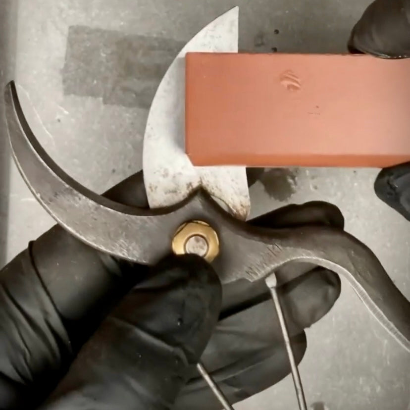 How to guide for maintaining your secateurs...