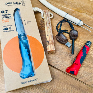 New Junior Opinel Penknife - perfect for family camping adventures...