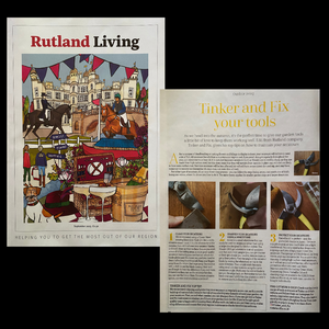 Tinker and Fix your tools... a how-to feature in Rutland Living magazine