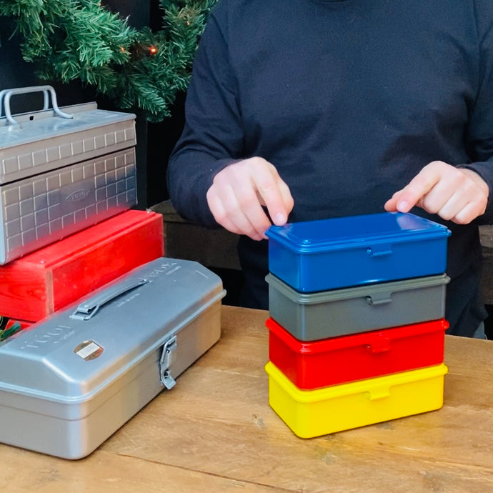 Think long term - start gifting stackable toolboxes now...