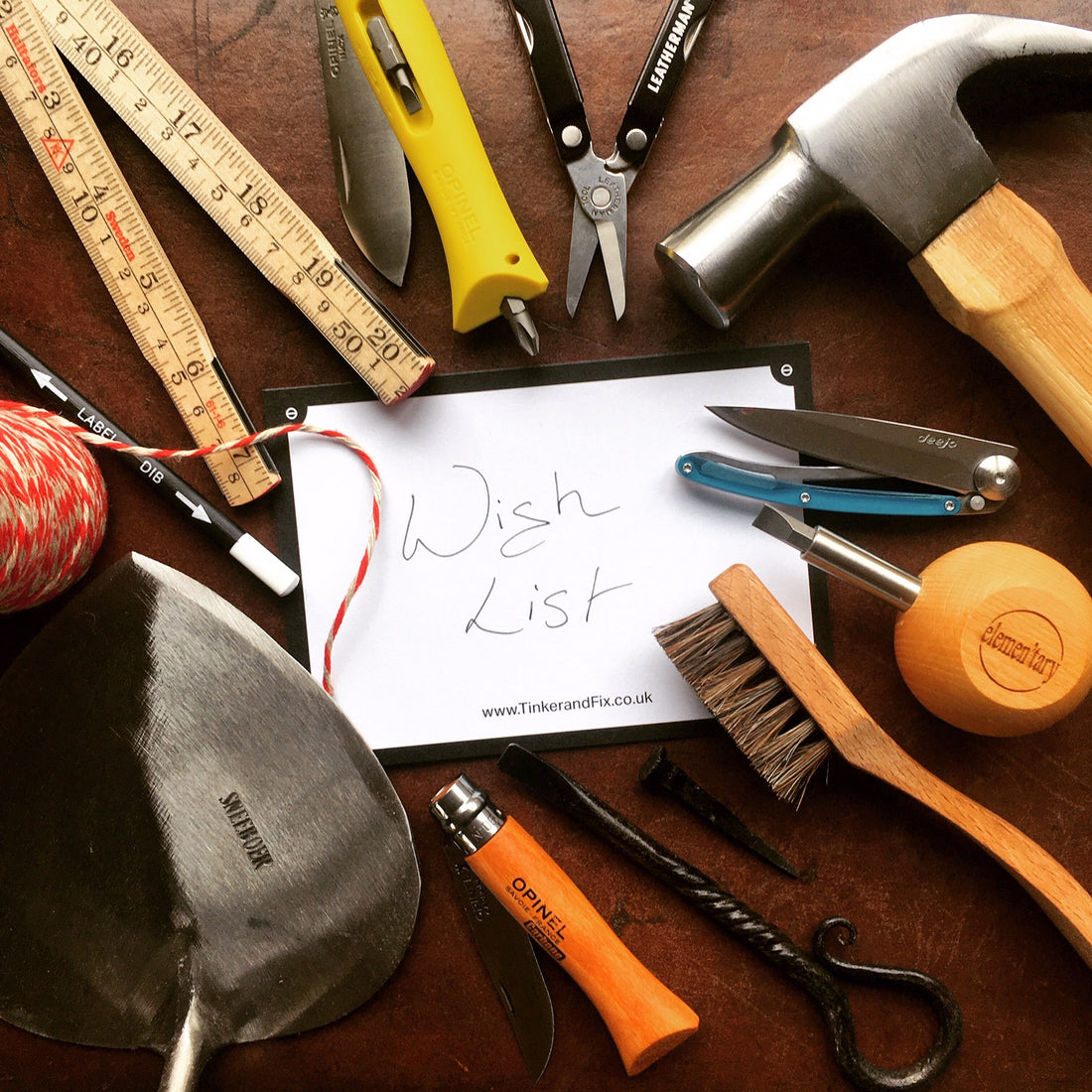 Wish List for Christmas and birthday gift ideas for makers, menders and gardeners