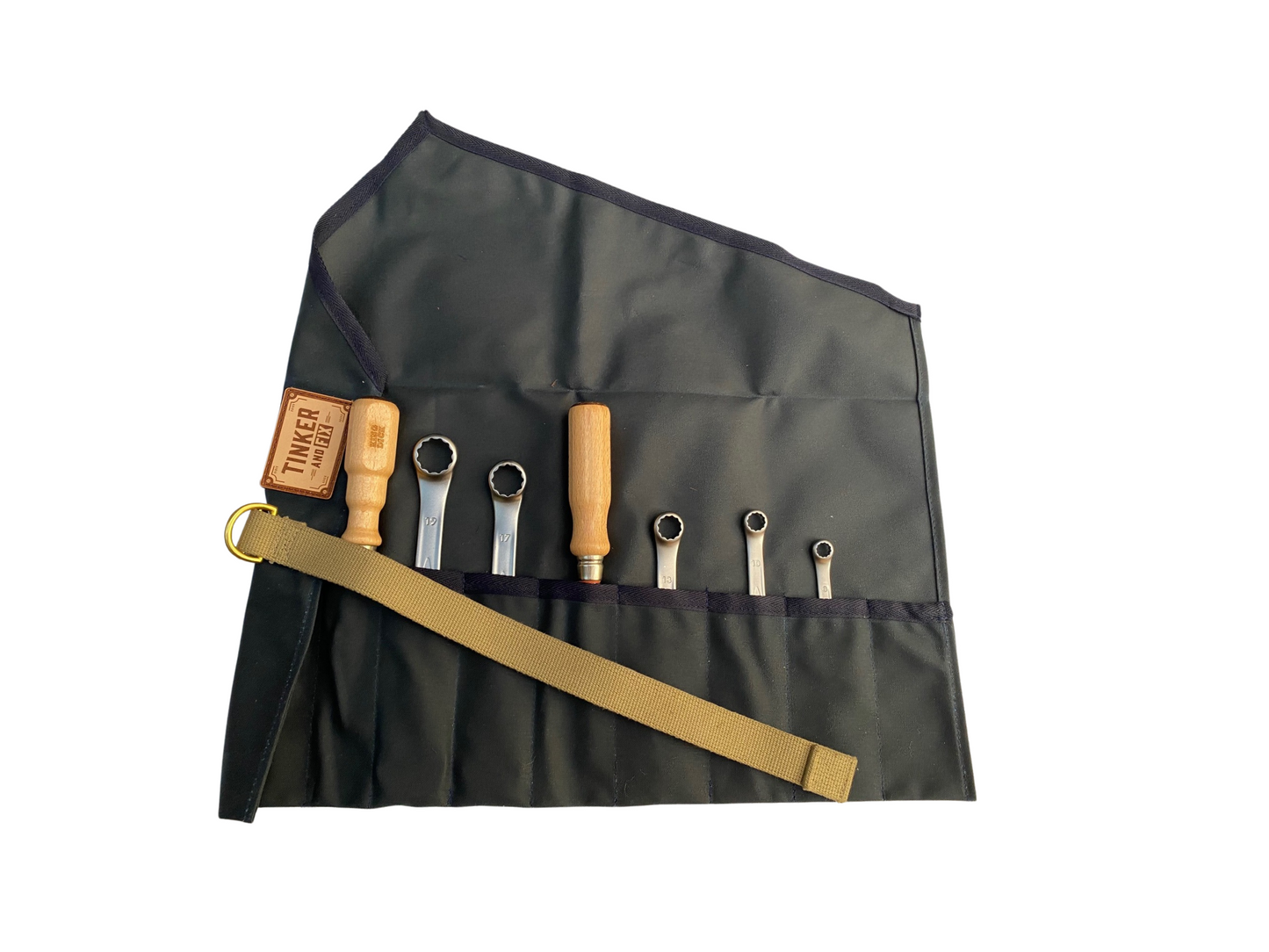 "The Frank" Tool Roll with tools