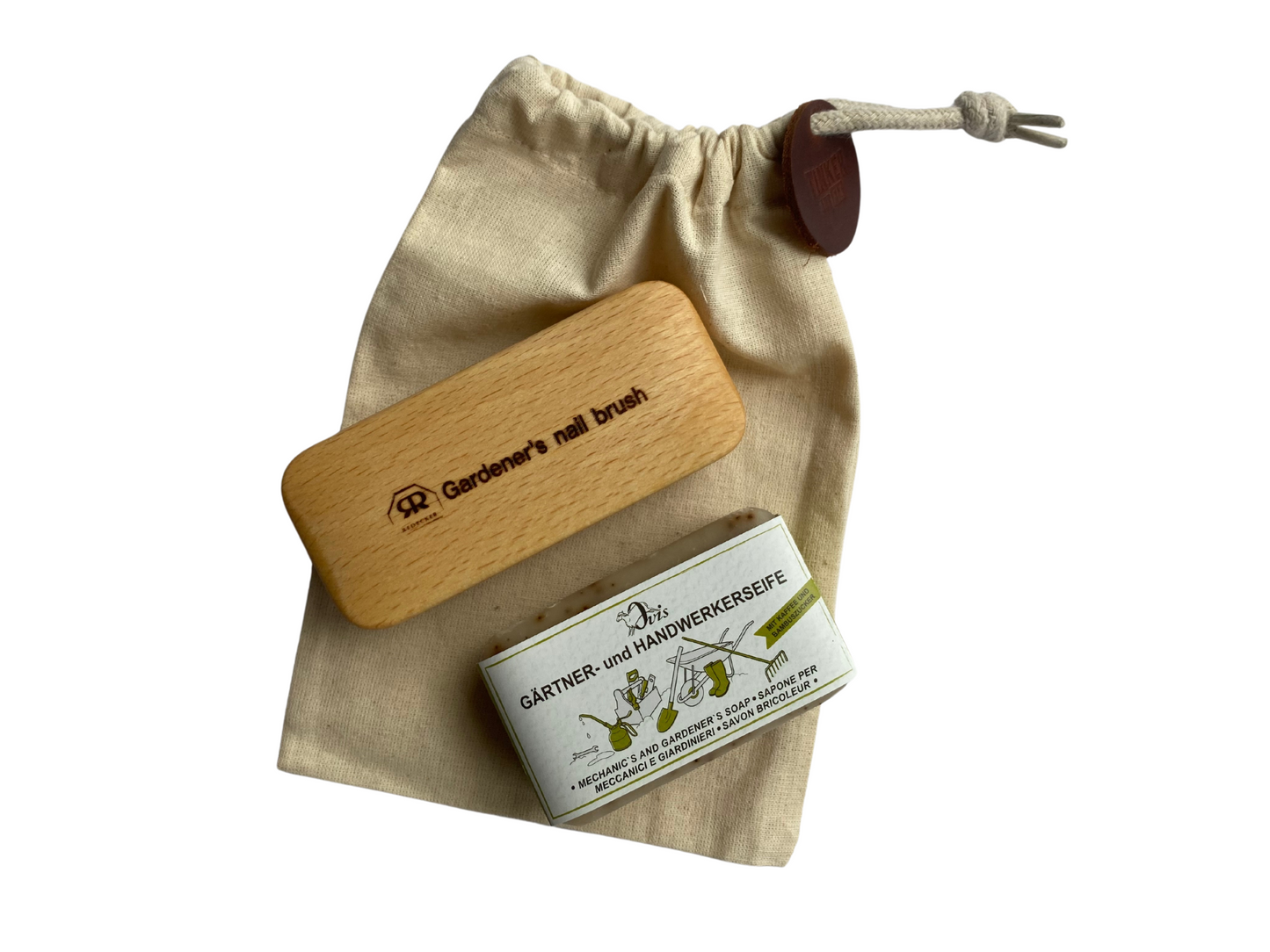 Gardeners and Mechanics Soap & Nail Brush