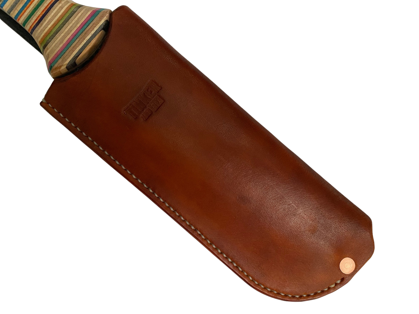 Leather sheath for Skatewood Hori Hori or Barebones Hori Hori