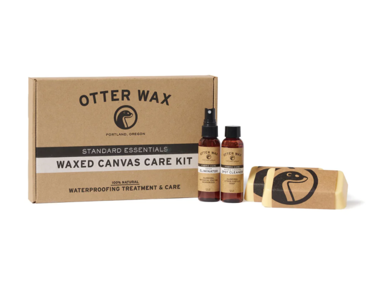 Otter Wax Waxed Canvas Care Kit