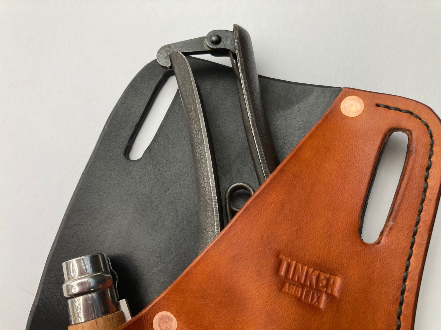 Tinker and Fix Secateur Leather Holster.