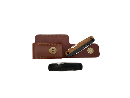 Multitool with Leather sheath