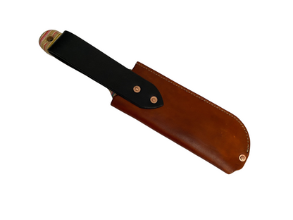 Leather sheath for Skatewood Hori Hori or Barebones Hori Hori