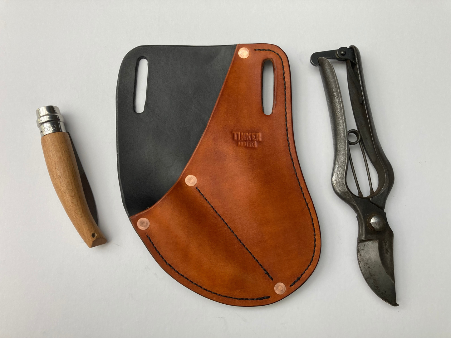 Tinker and Fix Secateur Leather Holster.