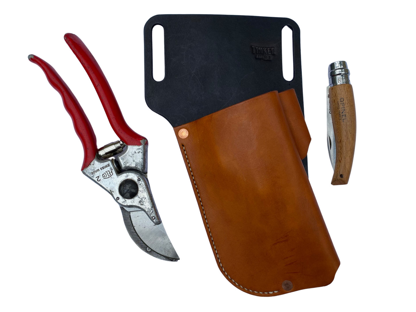 Tinker and Fix Large Secateur Leather Holster (Felco)