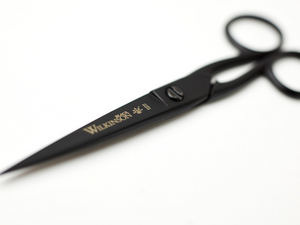 Whiteley 7" Black Paper Scissors