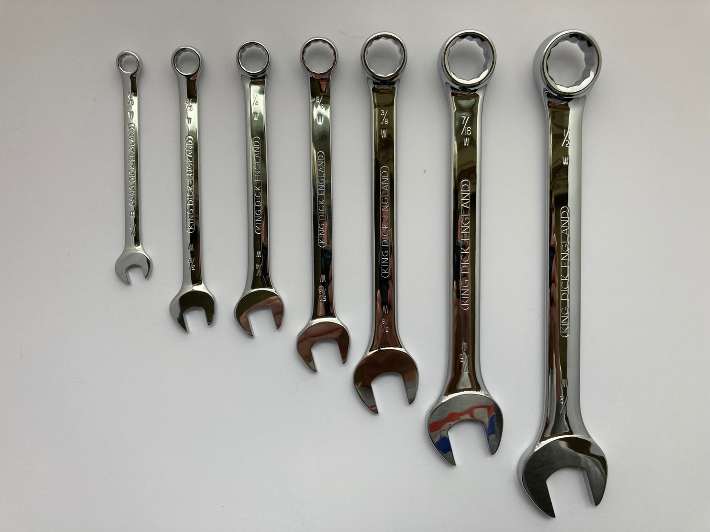 King Dick Whitworth Combination Spanners