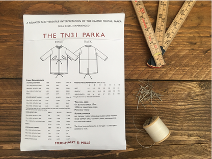 Merchant & Mills TN31 Parka Pattern