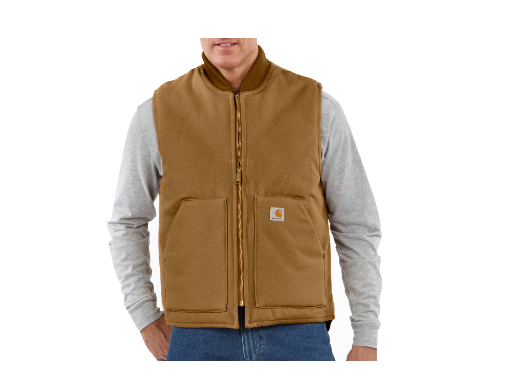 Mens carhartt top vest on sale
