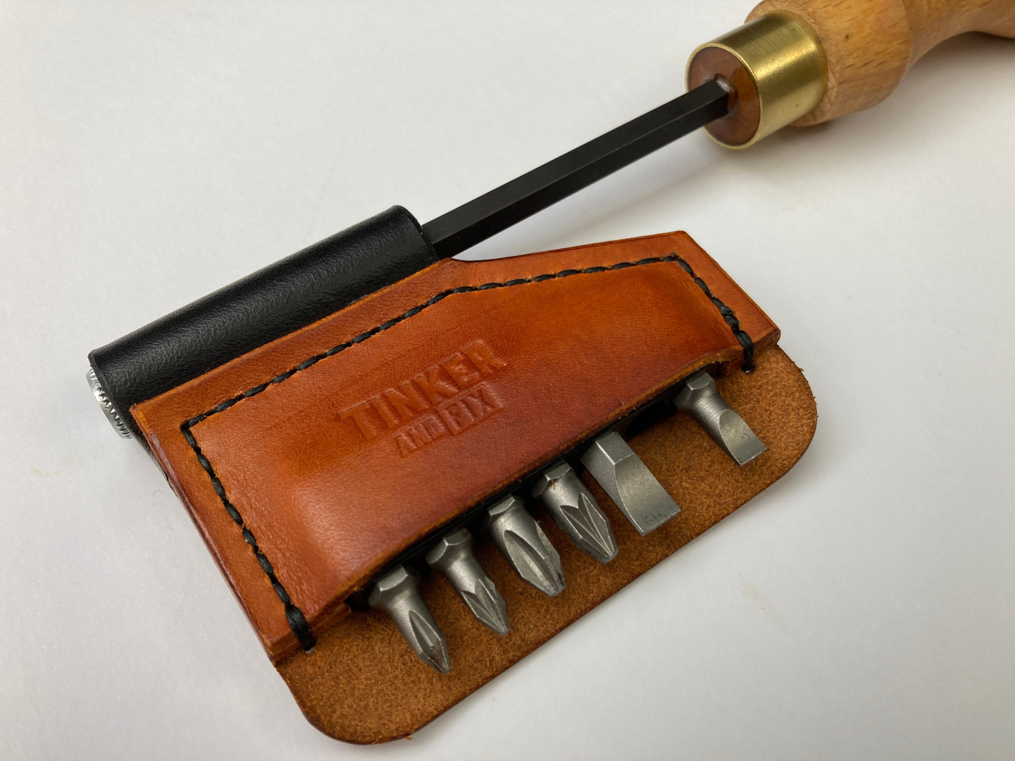 Leather bit holder for Elementary No 1