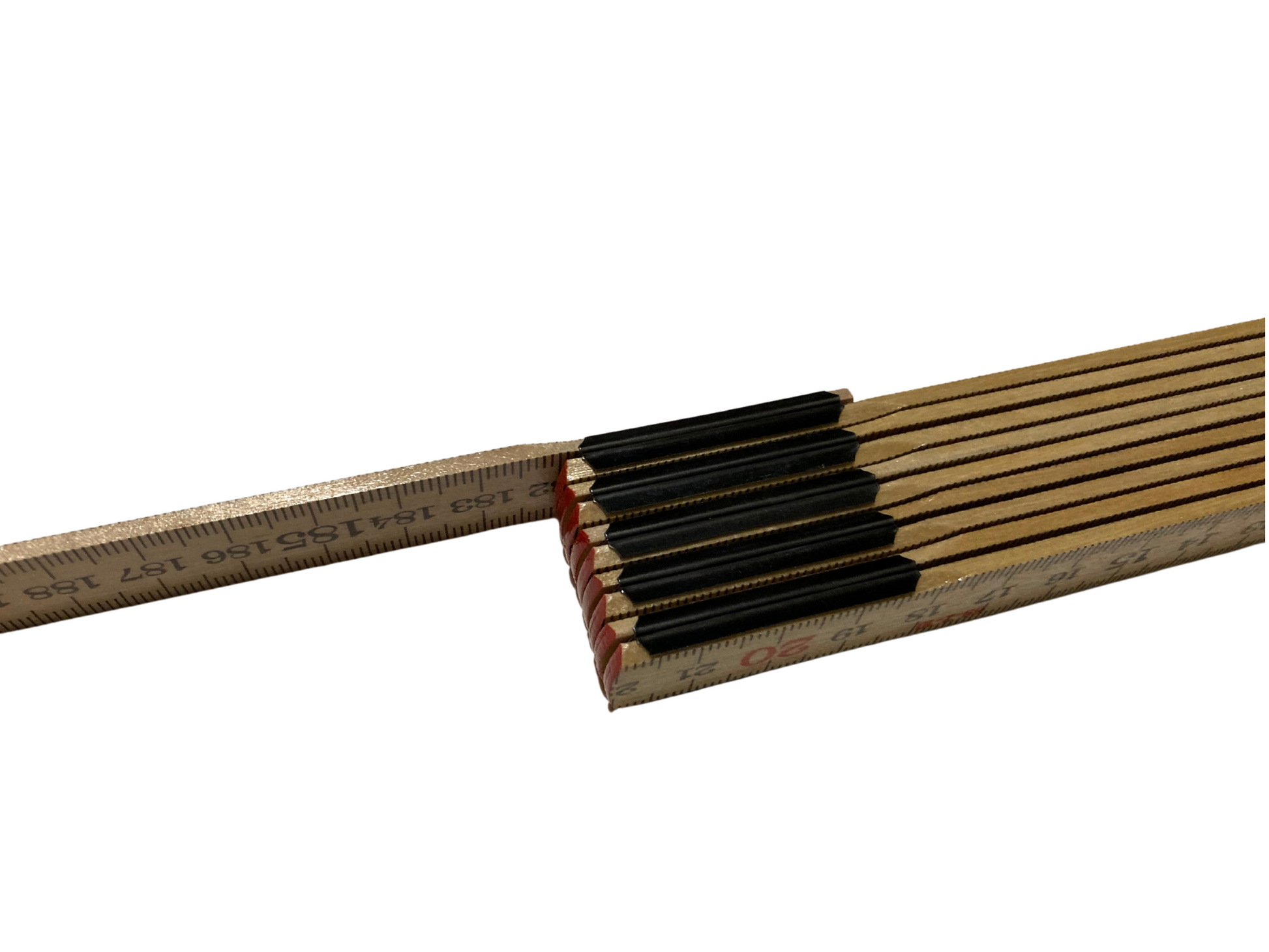 Folding wooden ruler - 2 metre – Tinker and Fix