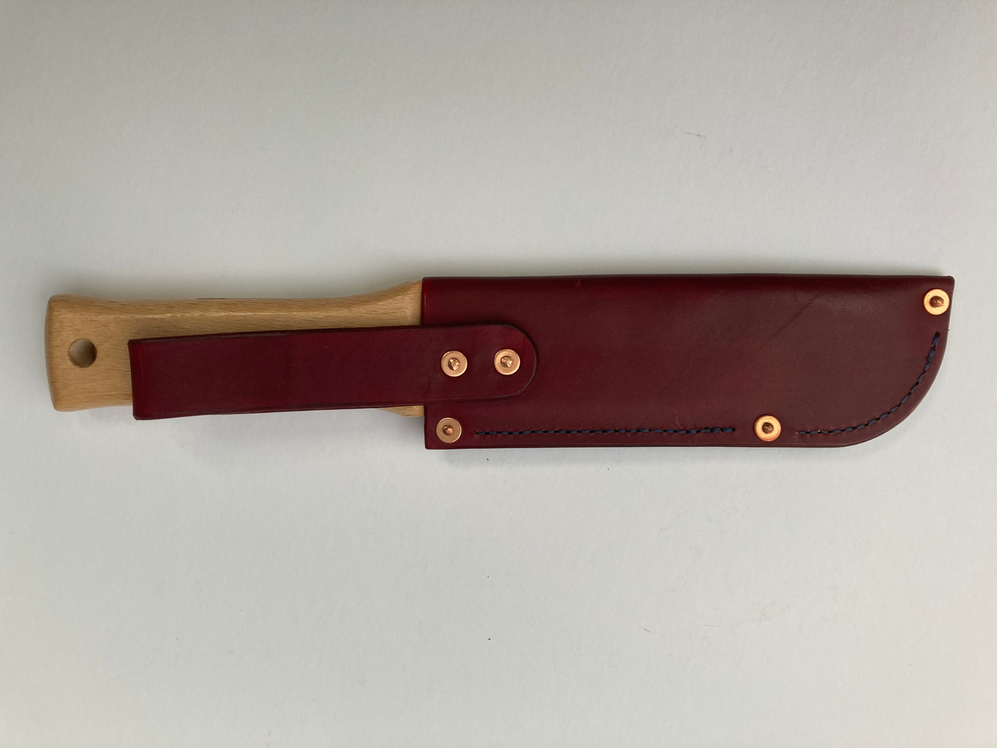 Hori Hori - Stainless with custom leather sheath