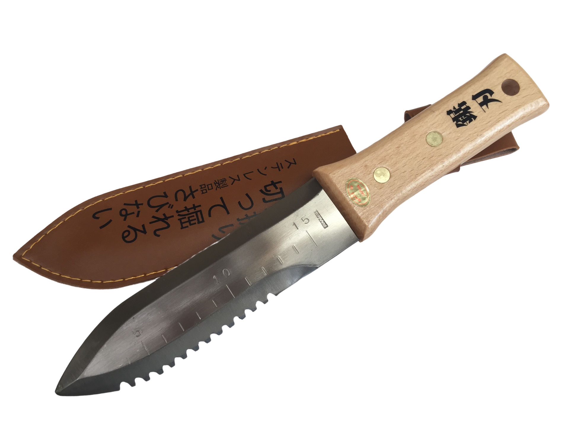 Serrated Hori Hori - Stainless Steel – Tinker and Fix