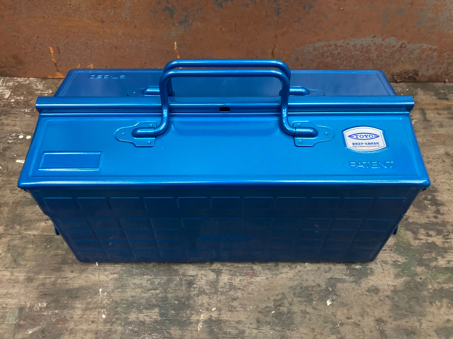 Toyo Steel ST-350 WorkBox Blue