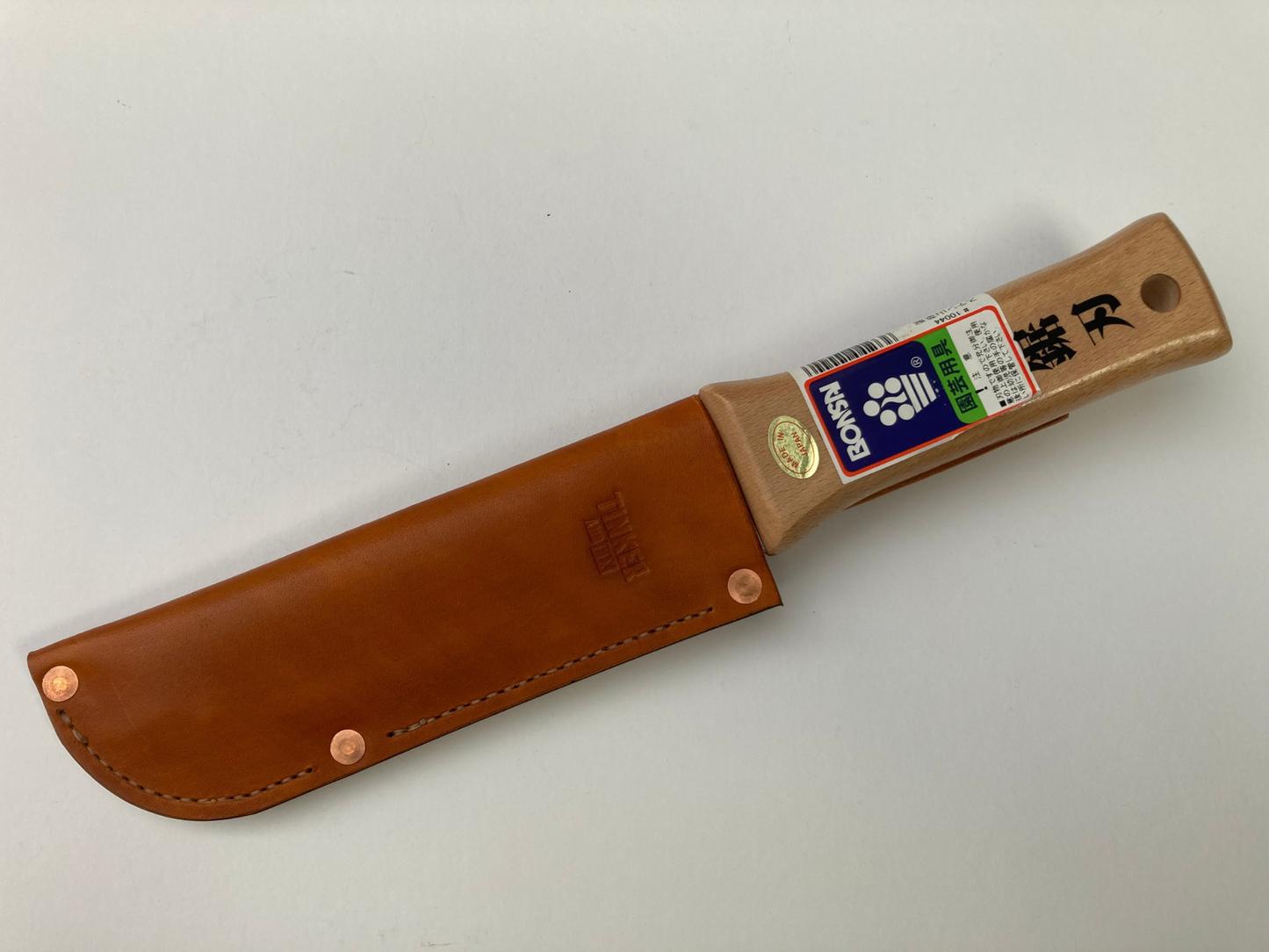 Hori Hori - Stainless with custom leather sheath