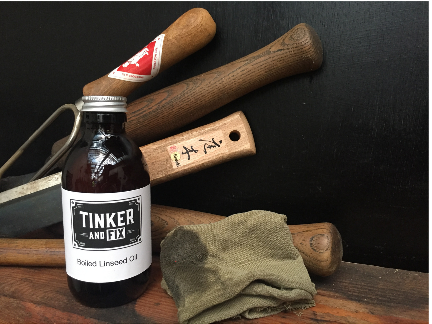 Tinker and Fix Boiled Linseed Oil 200ml