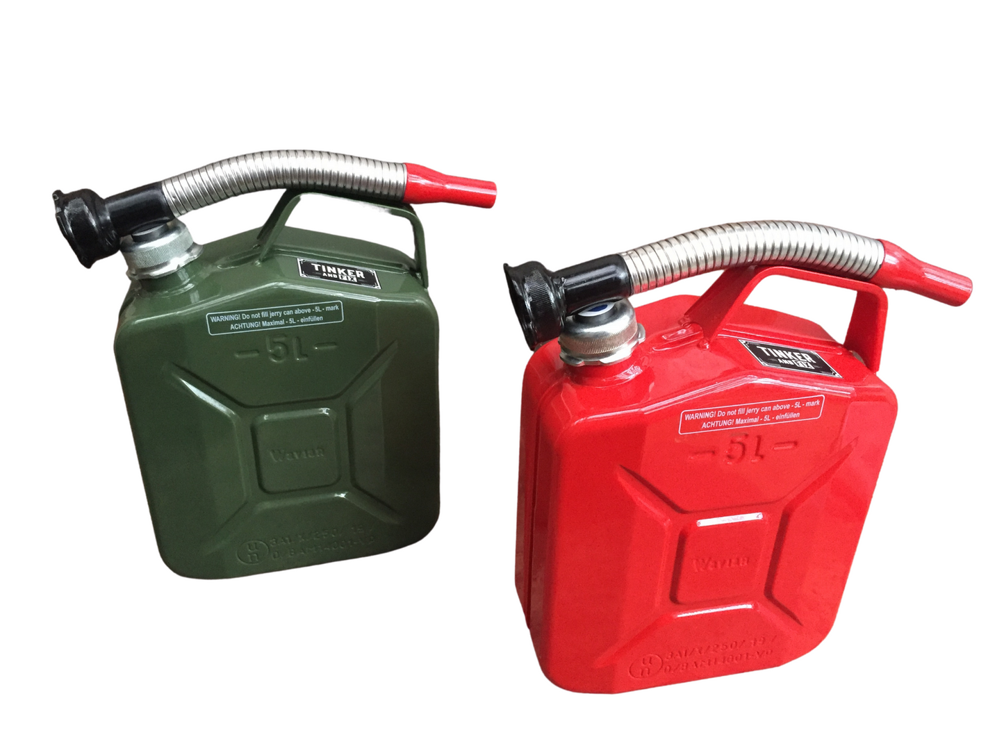 Tinker and Fix 5 litre Petrol Can and spout