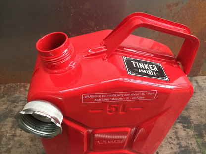 Tinker and Fix 5 litre Petrol Can and spout