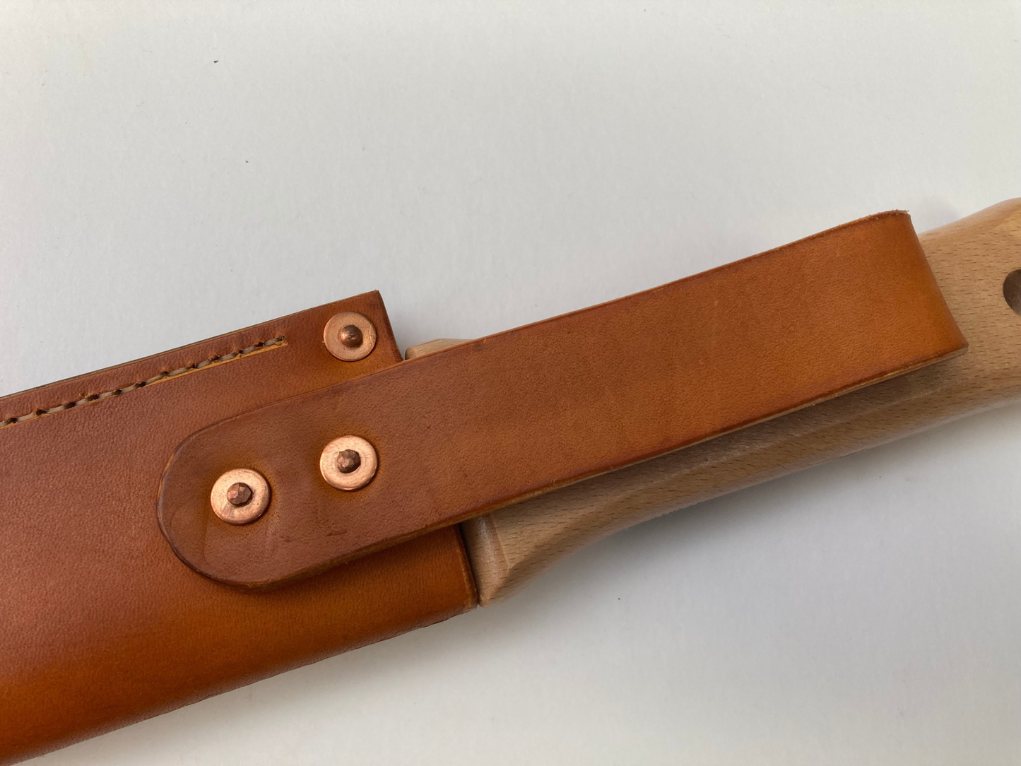 Hori Hori - Stainless with custom leather sheath