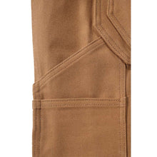 close up of Carhartt apron side pocket
