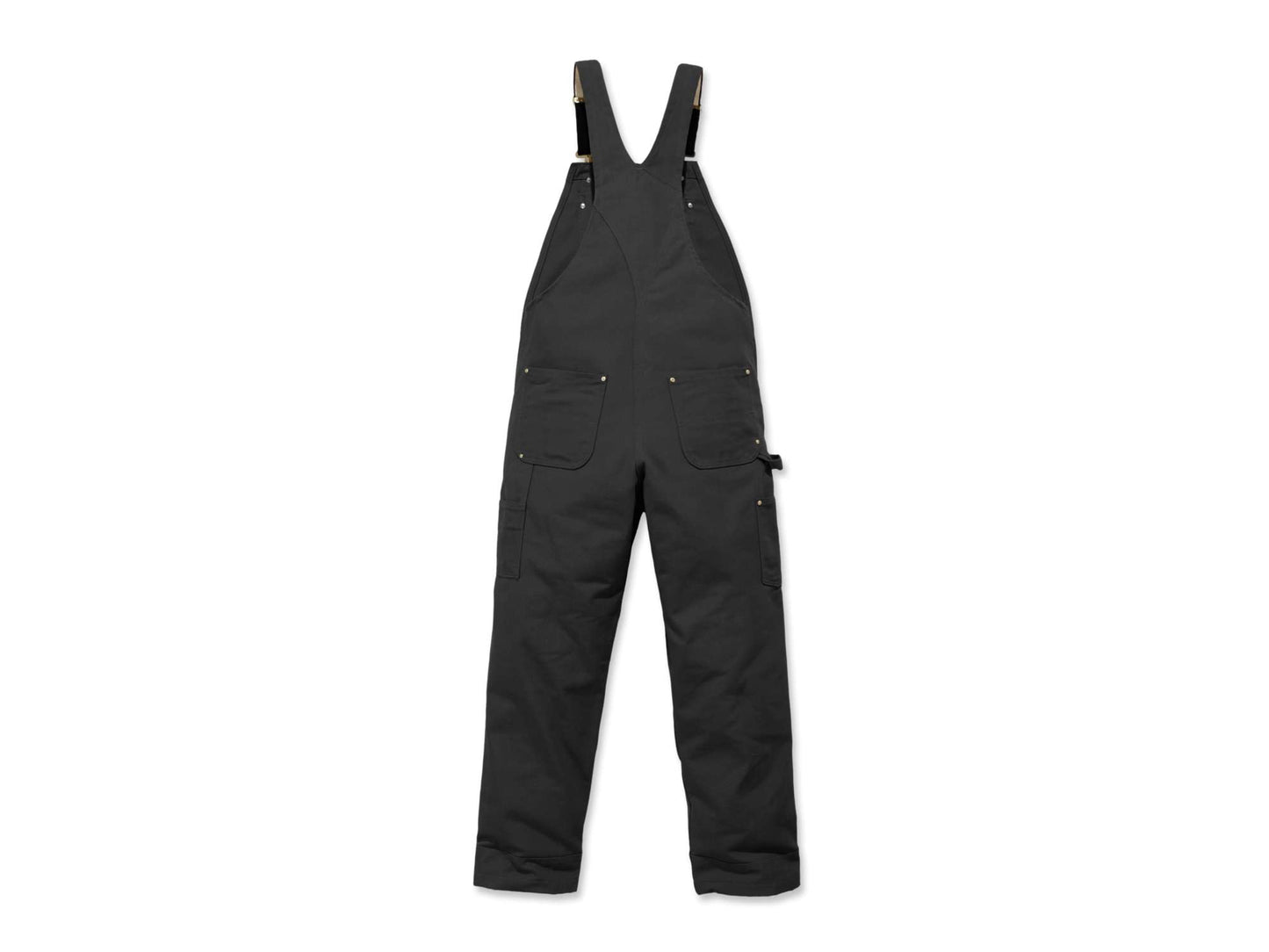 Carhartt R01 Duck Bib Overalls Black