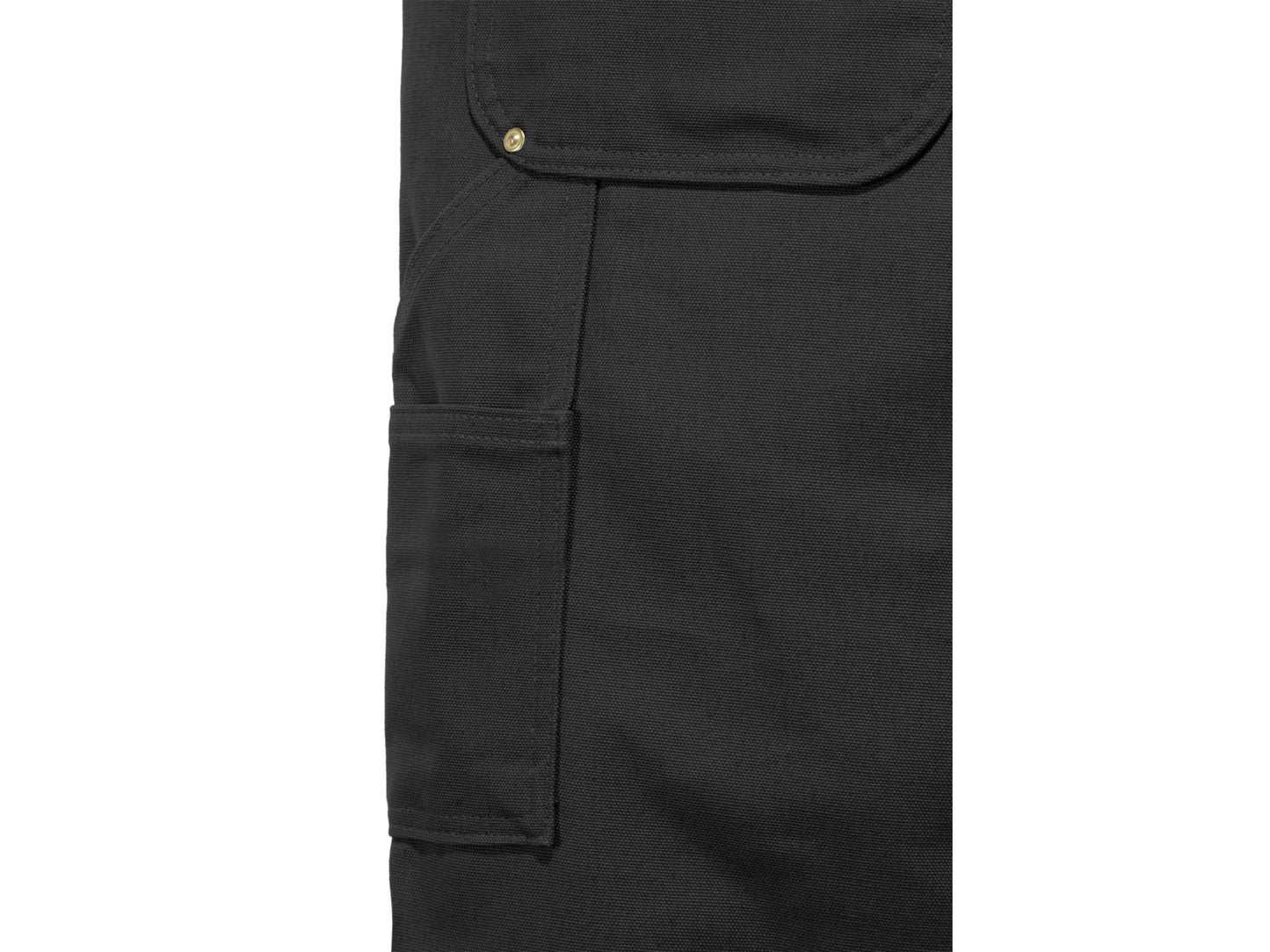 Carhartt R01 Duck Bib Overalls Black