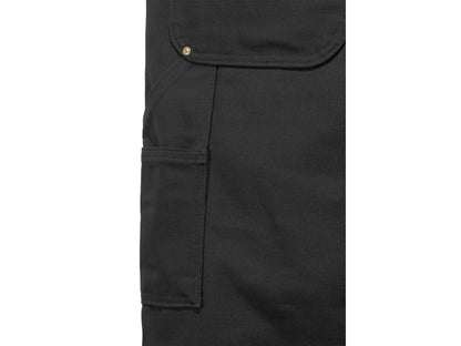 Carhartt R01 Duck Bib Overalls Black