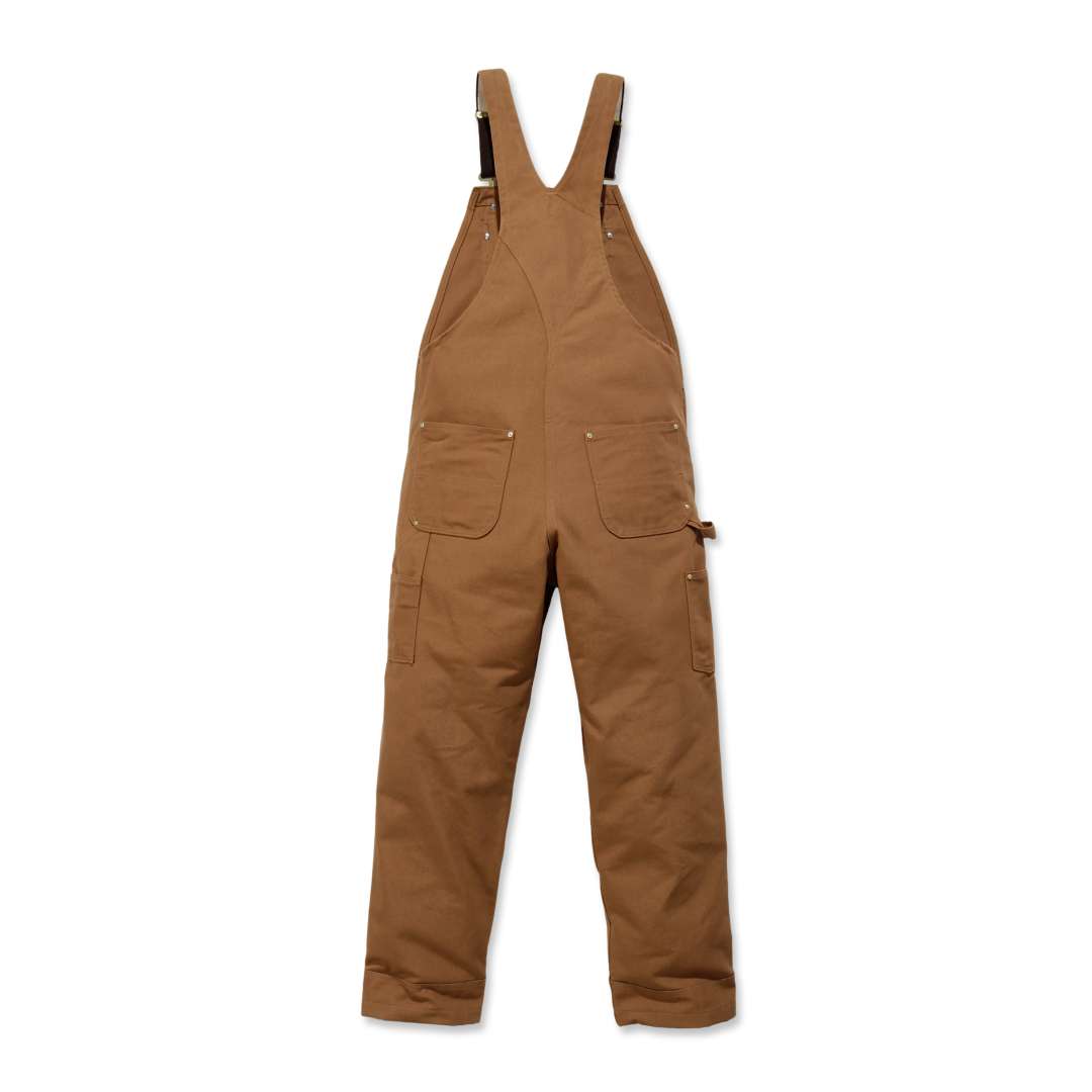 Carhartt R01 Duck Bib Overalls Carhartt Brown 30 32