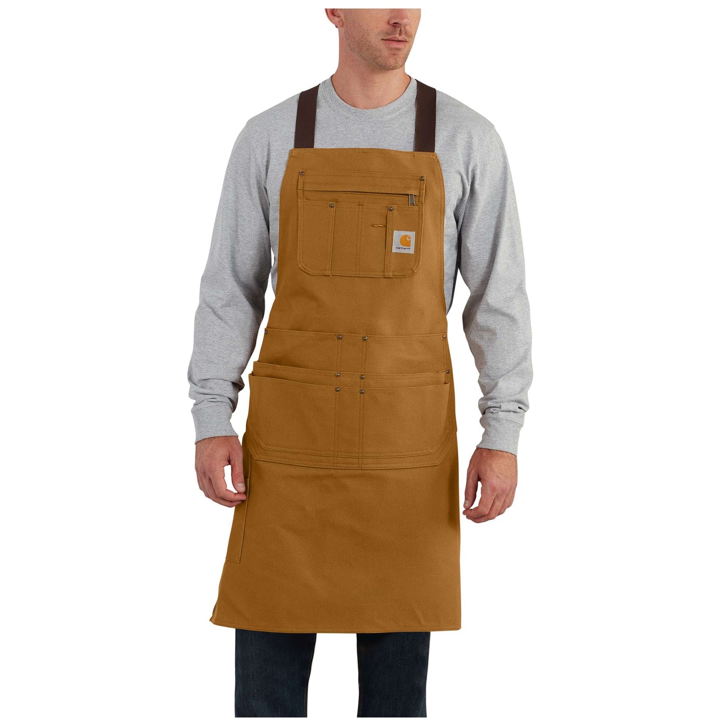 Carhartt Duck Apron (Carhartt Brown)