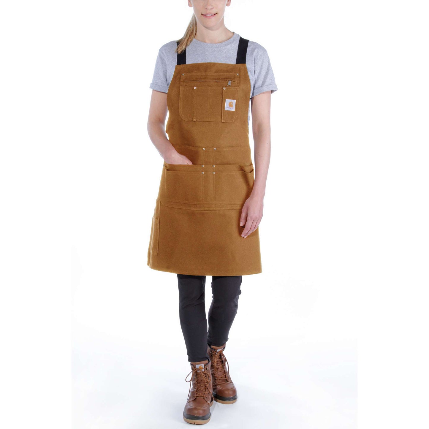 Carhartt Duck Apron (Carhartt Brown)